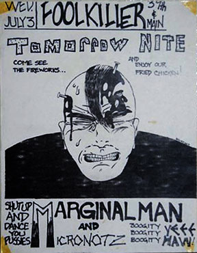 Marginal Man Live at the Foolkiller in KC, MO 07-03-85