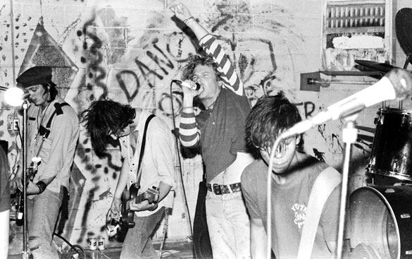 Decry: Live At The Outhouse in Lawrence, KS 10-17-85. Photo © Jason Willis