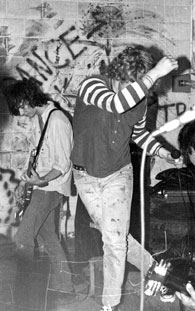 Decry: Live At The Outhouse in Lawrence, KS 10-17-85. Photo © Jason Willis