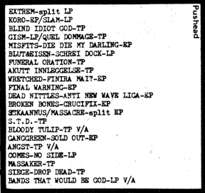 MRR #14 Pushead's Top 20