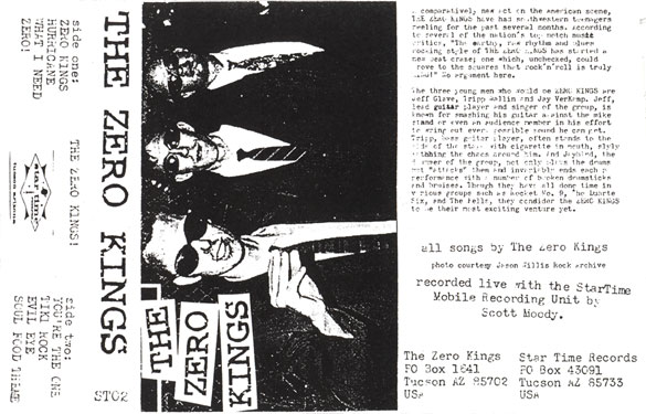 The Zero Kings - The Zero Kings (1996, Star Time, ST02)
